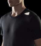 2er Pack adidas D4R TEE Herren Trainings-Shirt mit AEROREADY-Technologie in Schwarz (bis Gr. XXL)