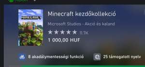 Minecraft Starter Collection Xbox one & Series x|s