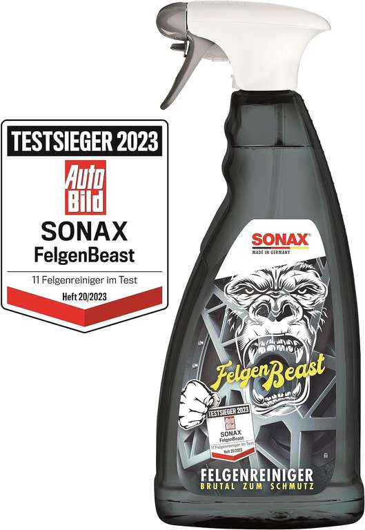 [Hornbach TPG] Auto Felgenreiniger - Sonax Felgen Beast 1 Liter für nur 8,24€