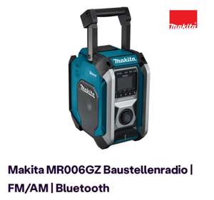 [ibood] Makita MR006GZ Baustellenradio | FM/AM | Bluetooth für 175,90€ anstatt 202,80€