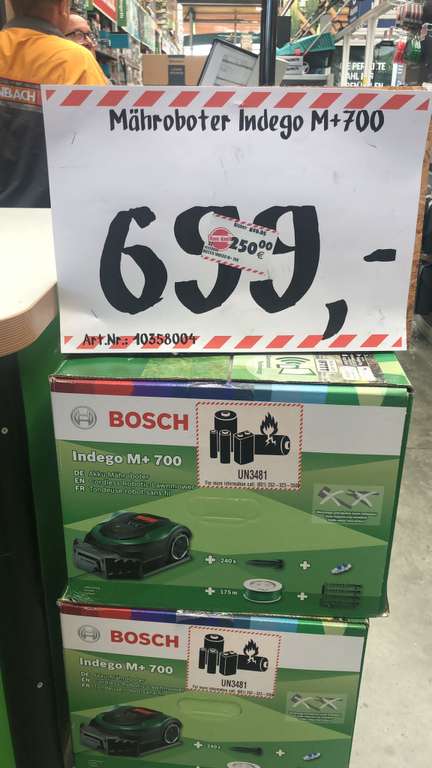 Bosch Indego M+ 700 (lokal)