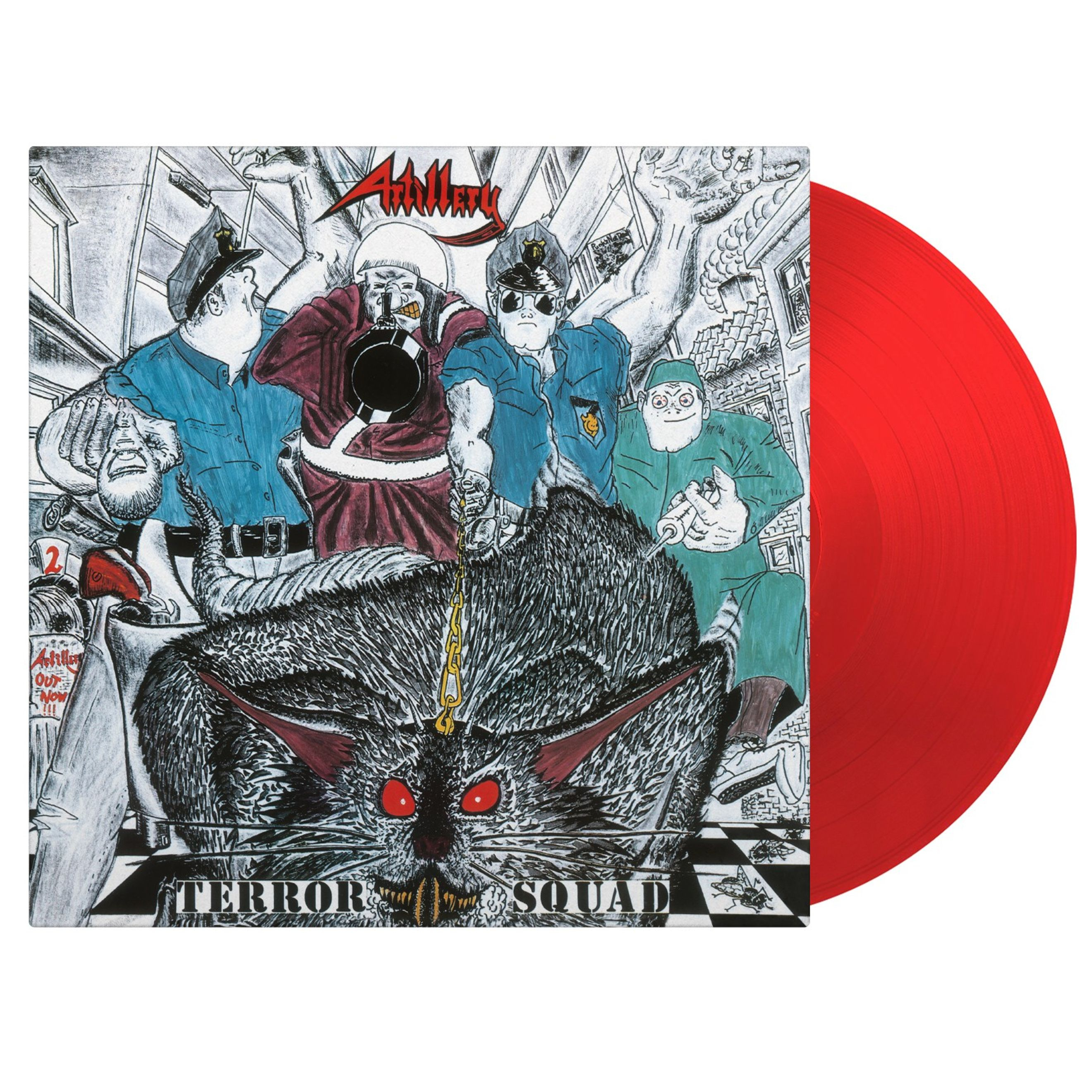Artillery - Terror Squad - Limited Numbered Edition Translucent Red Vinyl