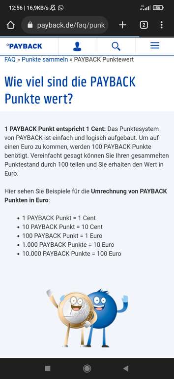 wahrscheinlich personalisiert: In der Payback App bekommt ihr 200 Extrapunkte bei Decathlon Mindestenumsatz 2€