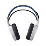 Kopfhörer mit Mikrofon SteelSeries Arctis 7P+ Schwarz Blau Weiß Gaming Bluetooth/Wireless