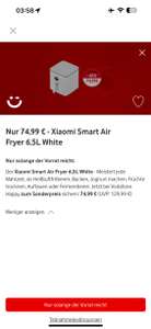 Vodafone Happy Xiaomi Smart Air Fryer 6,5L White