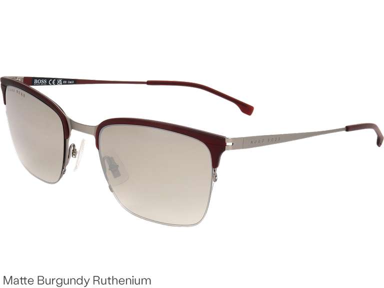 Hugo Boss Herren Sonnenbrille 1244/S für 49,95€ + 5,95€ VSK (4 Farbvarianten verfügbar)