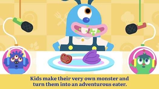 [google play store] Adventurous Eating (Minispiele für 3-6-Jährige, um Obst und Gemüse zu erkunden)