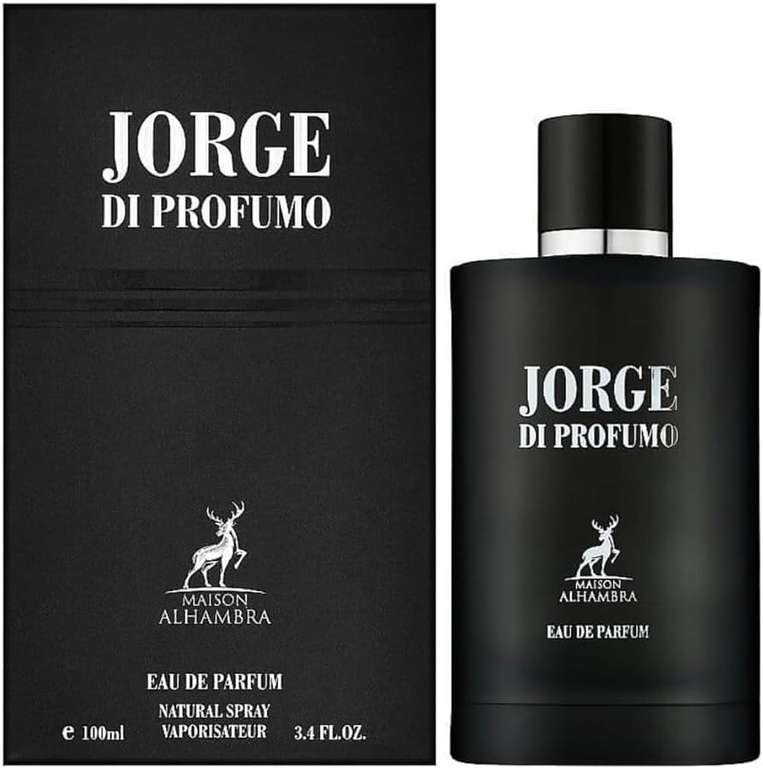 Maison Alhambra Jorge Di Profumo Eau De Parfum (100ml) [Amazon/Lattafa]