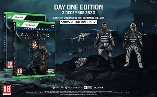 The Callisto Protocol Day One Edition (PS4 & Xbox One) für 17,95€ inkl. Versand (Amazon.fr)