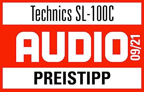 [Prime] Plattenspieler Technics SL-100C mit Audio-Technica AT-VM95C