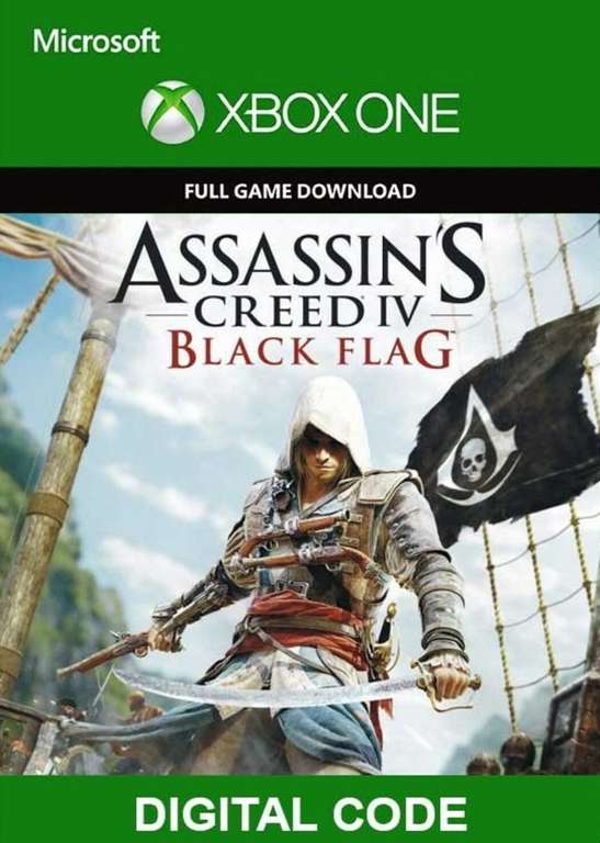 Assassin's Creed IV: Black Flag XBOX Series und One [VPN Türkei] oder 7,99€ im Store