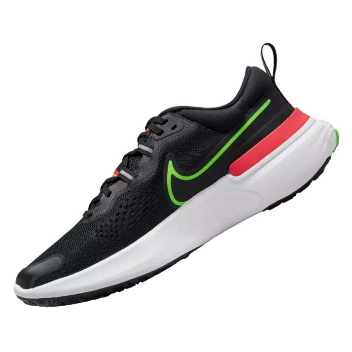 Nike Laufschuh React Miler II schwarz/grün