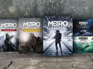 Metro Franchise Bundle DRM-frei bei GOG | Metro 2033 Redux, Last Light, Exodus + DLCs