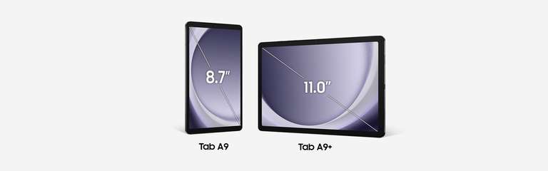 Samsung Galaxy Tab A9 inkl. Galaxy SmartTag2 gratis / Samsung Galaxy Tab A9+ inkl. SmartTag2 (4er Pack) gratis