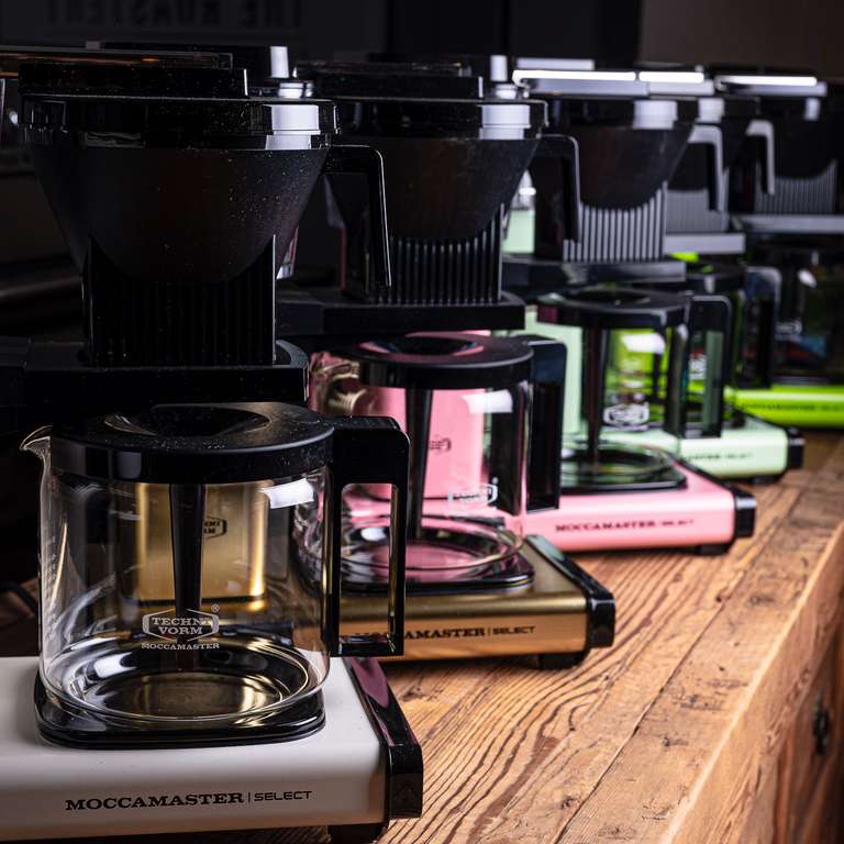 Hanseatic Coffee Roasters: 20% auf ALLES! Bestpreis: Moccamaster KBG Select