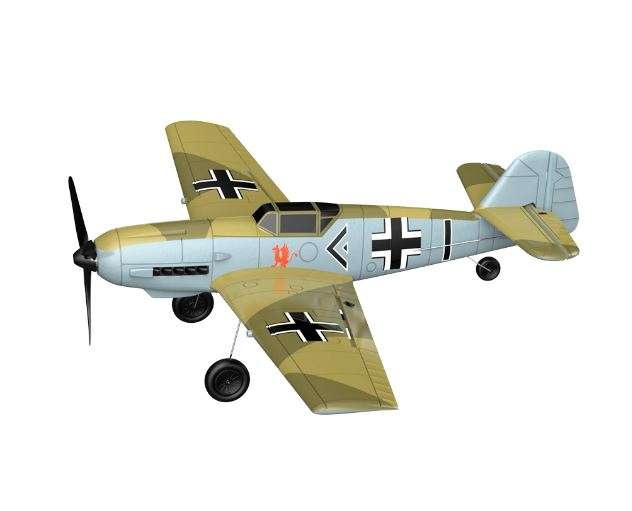 Eachine Mini Messerschmitt BF 109, 40 cm, 4-Kanal, RtF RC-Flieger mit 2 Akkus - auch für Anfänger
