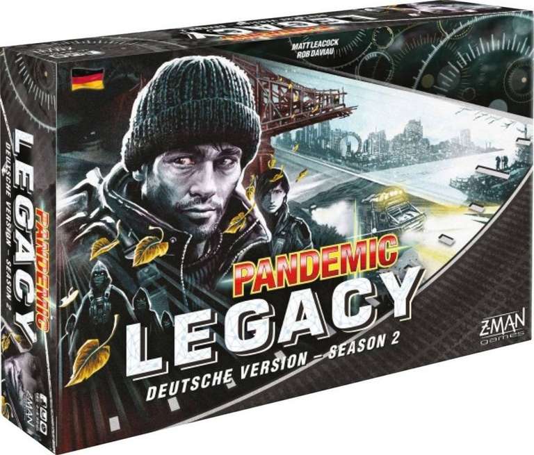 Pandemic Legacy Season 2 Schwarz - Brettspiel