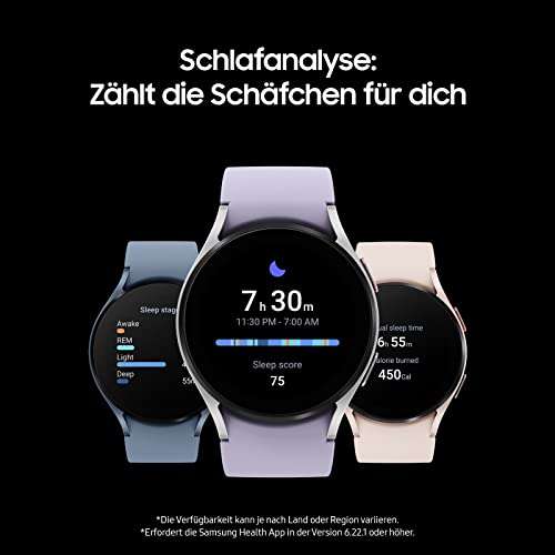 Galaxy Watch5, BT, 44 mm, Graphite inkl. 36 Monate Herstellergarantie [Exklusiv bei Amazon]