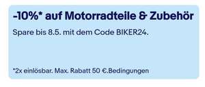 eBay Motorradteile,10%