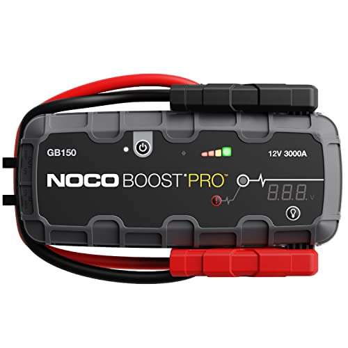 NOCO Boost Pro GB150 3000A 12V UltraSafe Starthilfe Powerbank, Auto Batterie Booster, Tragbar, Starthilfekabel und Überbrückungskabel