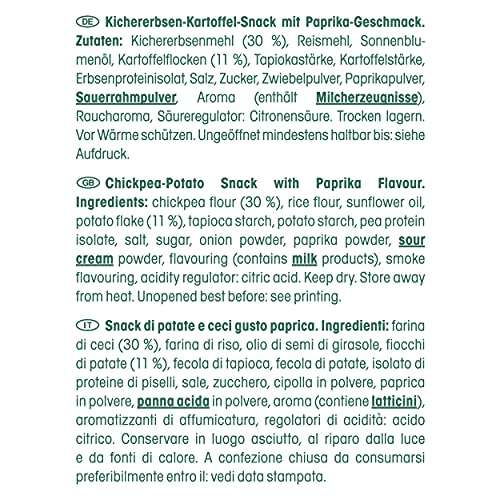 12x Lorenz Kichererbsenchips Paprika (je 85g) für 16€ (statt 24€) – Sparabo