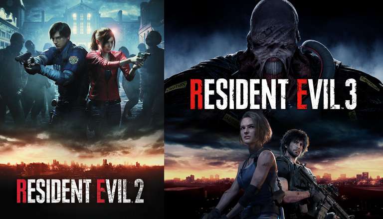Resident Evil 2 & 3 (Remake) für je 9,99 € | Sony PS4 & PS5 | Playstation Store | Capcom | Survival-Horror | Action