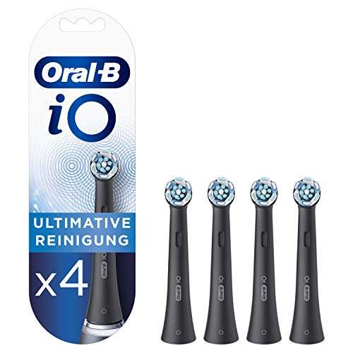 Oral-B iO Ultimative Reinigung Aufsteckbürsten für elektrische Zahnbürste, 4 Stück für 17,56 Euro bzw. 16,68 Euro im Sparabo [Amazon Prime]
