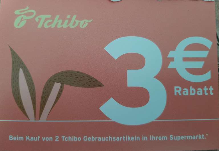 3€ Tchibo Coupon