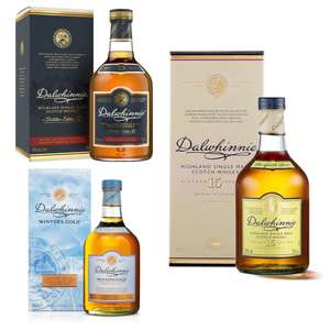 Dalwhinnie 15 Jahre, Winters Gold oder Distillers Edition Highland Single Malt Scotch Whisky 1x 700ml (Prime Spar-Abo)