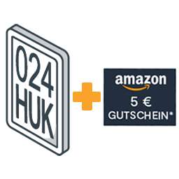 [HuK24] E-Scooter-Versicherung abschließen + 5€ Amazon-Gutschein erhalten / FRÜHBUCHER-RABATT