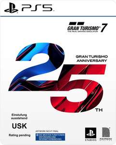 Gamestop Abholung, Gran Turismo 7 PS5, 25th Anniversary Edition 69,99€. Neuware