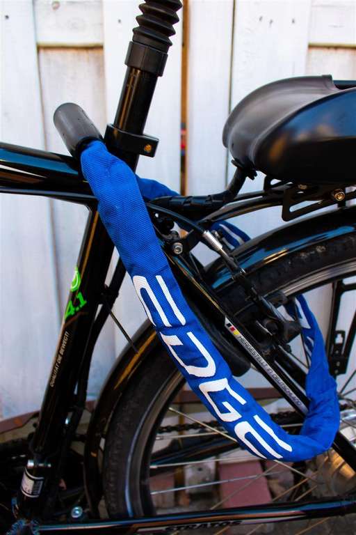 Fahrradschloss Edge Granito 6mm x 1100mm Blau