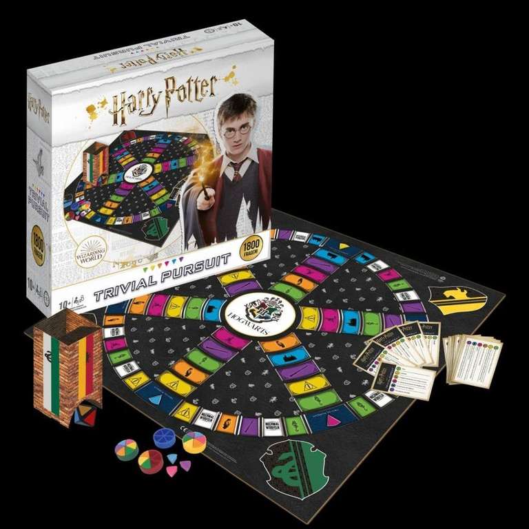 Harry Potter Spiele im Sale: Trivial Pursuit Vol. 2 für 5€ | Trivial Pursuit XL für 15€ | Cluedo Collector's Edition für 15€ + 6,99€ VSK