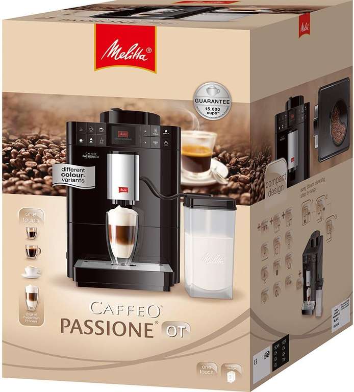 Media Markt Wochendeal Kaffeevollautomat Melitta Passione One Touch Silber