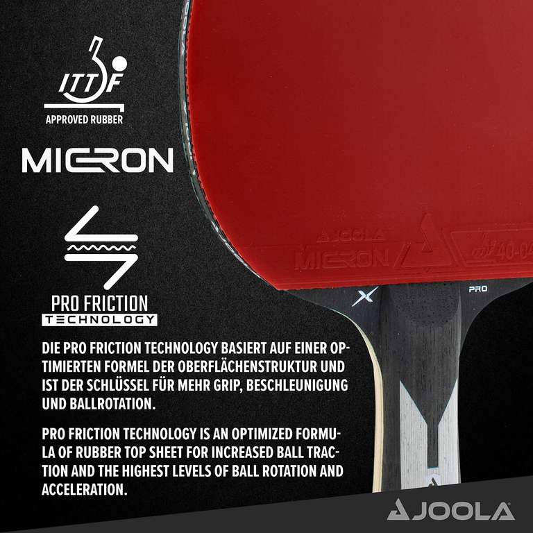 JOOLA Tischtennisschläger Carbon X Pro (Prime)