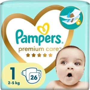 Pampers Premium Care Size 1 / Windeln / 182Stück / (0,17€/Stk)