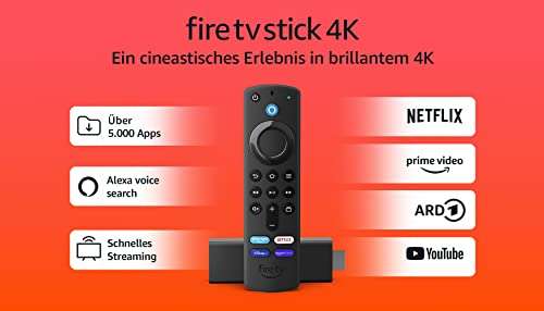 [Prime] Fire TV Stick 4K für 39 Euro oder Fire TV Stick 4K Max für 42 Euro