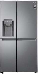 LG GSJV31DSXE Side-by-Side Kühlschrank | 416l Kühlen & 218l Gefrieren | 349kWh/Jahr | EEK: E | NoFrost | Wassertank | Door-in-Door | WLAN
