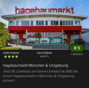 [Marktguru] [München+Umgebung] Hagebaumarkt -5€ bei 30€