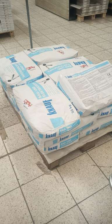 [Lokal Obi Wurzen] Knauf Bau- & Elektrikergips 25kg MHD abgelaufen