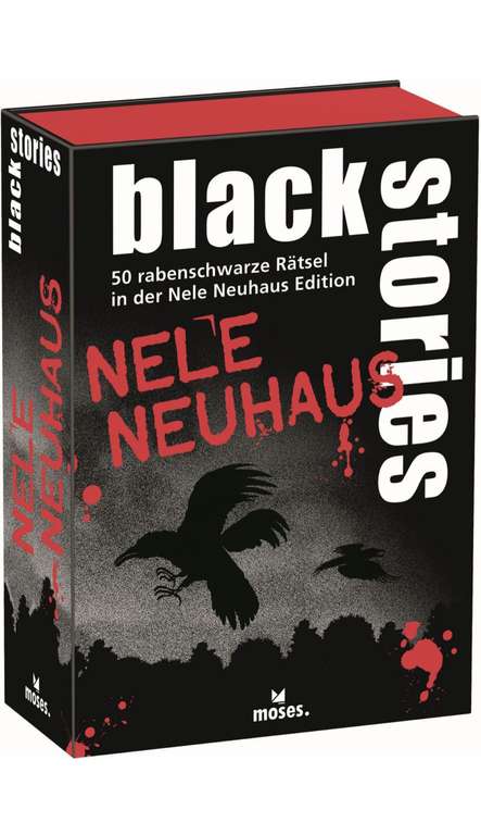 [KultClub] Moses. - black stories - Nele Neuhaus Edition