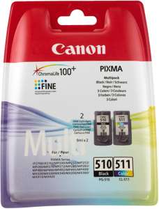 2x "Canon PG-510/CL-511 Multipack 4-farbig" - ACHTUNG! Deal für Abnahmemenge: 2 St.