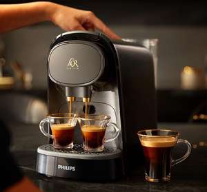 Philips L'OR Barista Kaffeekapselmaschine (LM8012/60) | Doppelter Shot, 1 oder 2 Tassen, Ristretto, Espresso, Lungo oder Grand Café Long