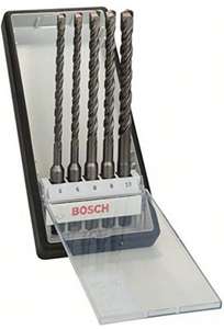 Bosch Professional Hammerbohrer 5tlg. Robust Line Set SDS-plus-5, Gesamtlänge 165 mm, Arbeitslänge 100 mm, gratis Lieferung PRIME
