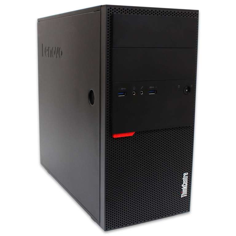 [B-Ware Sehr Gut] Lenovo Thinkcentre M800 MT - Core i5-6600 @ 3,3 GHz - 8GB RAM - 250GB SSD - Win10Pro