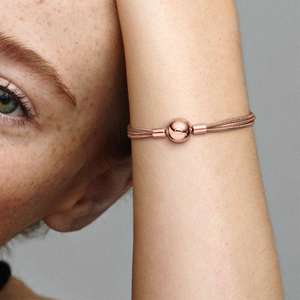 [Amazon] Pandora Damen-Armband Multi-Schlangenkette roségold | Länge 21cm