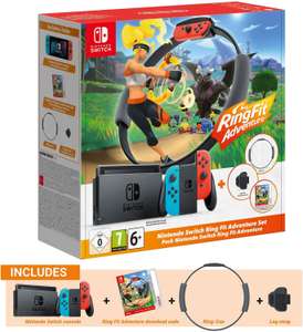 Nintendo Switch Ring Fit Adventure Bundle für 280,80€ inkl. Versand