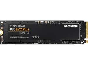 Samsung SSD 970 EVO Plus 1TB, M.2 (PCIe 3.0 x4, R3500, W3000, 1GB DRAM Cache)