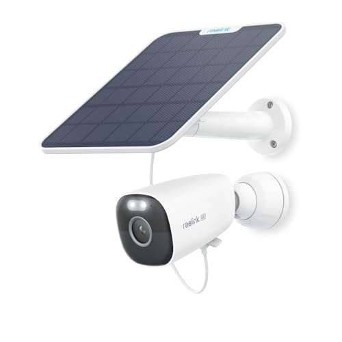 NEUE 4K Reolink Argus Eco Ultra +6W Solarpanel, 8MP Solar Akku Überwachungskamera, WiFi, WLAN Kamera, Person/Auto/Tiererkennung