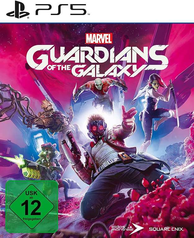 Marvel's Guardians of the Galaxy für PS5 (Metascore 80 / User Score 8.7)